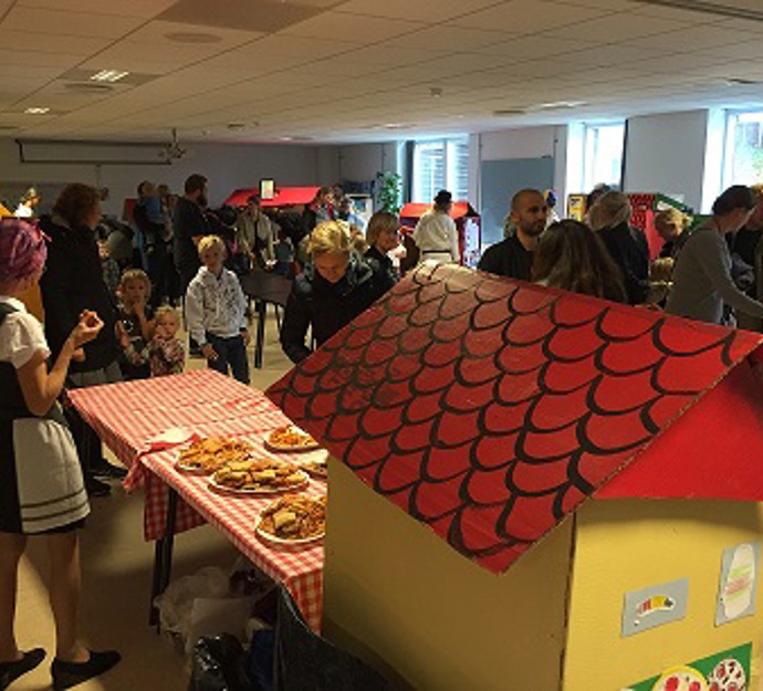 Billdedet viser mødelokale 1 og 2 i Lyngby Idrætsby